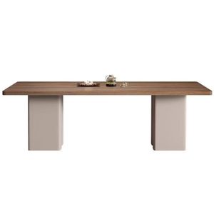 Grande Tavolo da Pranzo <span class=keywords><strong>in</strong></span> Stile Rustico con Piano <span class=keywords><strong>in</strong></span> <span class=keywords><strong>Legno</strong></span> Massiccio - Product Image 4
