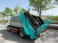 Camion à ordures compacteur Foton 4x2 4m³ à benne basculante, personnalisation pour le commerce extérieur