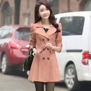 Abrigo Largo de Lana Impermeable con Capucha para Mujer, Elegante y Formal, con Botones y Solapa, para Primavera y Otoño, Venta al por Mayor - Product Image 3