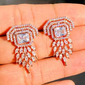 Dangle Drop Earrings Authentic Australian <b>Crystal</b> Luxury Handcrafted Masterpiece 925 Silver <b>Top</b> Quality Jewelry - Product Image 5