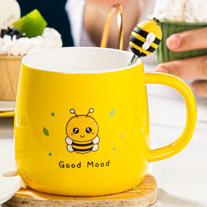 Taza de Café de Cerámica con Diseño de Abeja, Diseño Personalizado, Venta al por Mayor de Fábrica - Product Image 5