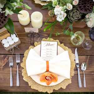 Platos de presentación de plástico de lujo de 13 pulgadas, irrompibles, dorados y plateados metálicos, decorativos, para banquetes de boda, al por mayor - Product Image 3