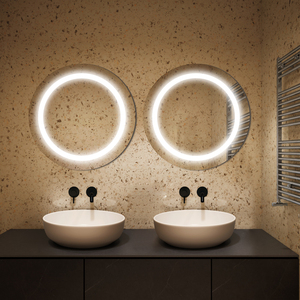 Multifunctional Luxurious Defogger Wall Mounted <b>Lighted</b> Mirror With Ce Certificate - Product Image 5
