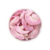 Gezonde Gevriesdroogde Perzikplakjes Snacks Klaar om te Eten Aluminiumfolie Zak Bulkverpakking FD Proces 18 Maanden Houdbaarheid