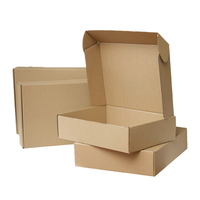 Boîte d'emballage pour vêtements XF, très vendue, standard, écologique, avec laminage mat, boîte d'avion biodégradable et durable