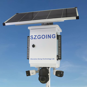 Caméra PTZ panoramique SZGOING 4G 4K sans fil pour extérieur, alimentée par énergie solaire, avec suivi automatique, pour chantier de construction - Product Image 1