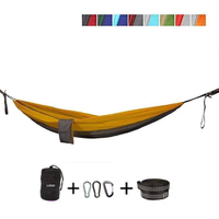 Hamac de survie portable pour camping, jardin, extérieur, loisirs, voyage, double balançoire suspendue