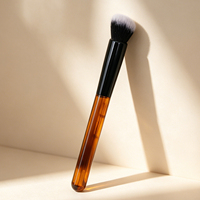 Pinceaux de maquillage écologiques en acétate pour correcteur et illuminateur, synthétiques de qualité supérieure, avec logo personnalisé, usine OEM et ODM