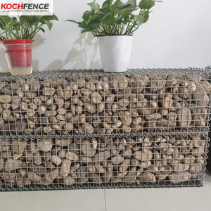 Boîte de gabions en acier galvanisé <span class=keywords><strong>Cage</strong></span> en pierre Panier de gabions soudé pour la conservation de l'eau des murs de soutènement/contrôle des inondations - Product Image 4