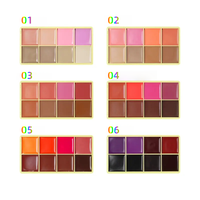 Fard à joues personnalisé à marque privée, fard à joues crème végétarien de haute qualité, palette de fard à joues hautement pigmentée, maquillage crème, fard à joues imperméable