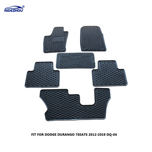 Tapis de voiture en latex 2.5D pour <span class=keywords><strong>DODGE</strong></span> <span class=keywords><strong>DURANGO</strong></span> 2012-2019 Écologique Haute Qualité Usine Directe - Product Image 1
