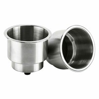 Accessoires de bateau marin Porte-gobelets en acier inoxydable Ponton Bateau Canapé