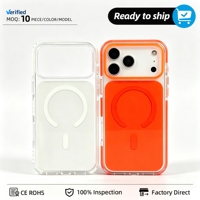Grosir Massal Stok Tersedia Casing Ponsel Magnetik 2500-2600 Gauss Tahan Jatuh Pelindung untuk iPhone 17 16 15 Pro Max