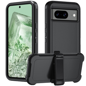 Clip per Cintura Holster Defender Custodia per Google Pixel 9 Pro 8 7 Pro 7a 8a Supporto Antisismico Gratuito - Product Image 2