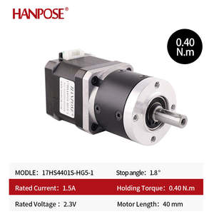 มอเตอร์เกียร์ลดความเร็วครั้งที่ 2 17HS4401S-HG ratio16-1 ความแม่นยําสูงลดเกียร์ดาวเคราะห์ nema17 เกียร์สเต็ปเปอร์มอเตอร์ - Product Image 2