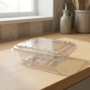 Envase PET transparente con diseño de pared ventilada para arándanos, 125 ml de capacidad, gama agrícola - PET agrícola al por mayor para productos frescos - Product Image 2