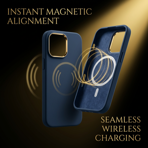Coque de téléphone en silicone liquide compatible avec aimants puissants pour iPhone 17 16 15 <span class=keywords><strong>Pro</strong></span> Max, Housse de protection antichoc de luxe au toucher doux - Product Image 3