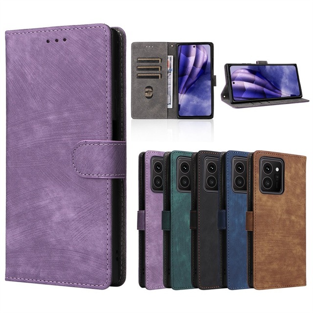 For HMD Skyline 5G 6.55" RFID Protection Wallet Leather Flip Card Slots Cover Phone Shockproof Stand case