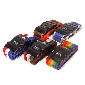 <span class=keywords><strong>Sangle</strong></span> de <span class=keywords><strong>valise</strong></span> réglable avec logo personnalisé en gros avec <span class=keywords><strong>code</strong></span> Tsa ceinture de bagages de voyage <span class=keywords><strong>sangle</strong></span> en nylon <span class=keywords><strong>sangle</strong></span> de bagage - Product Image 2
