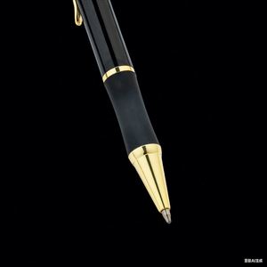 High Quality Custom Logo Black Metal Ballpoint Signature <b>Pen</b> With New Design Promotion Gift <b>Pens</b> for School and Office Use - Product Image 3