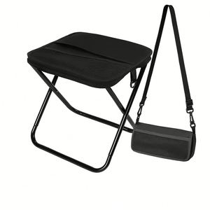 Custom Iron Metal Fishing Hiking Beach Park Travel Portable Ultralight <b>Mini</b> Folding Stool Outdoor Camping Foldable Chair - Product Image 4