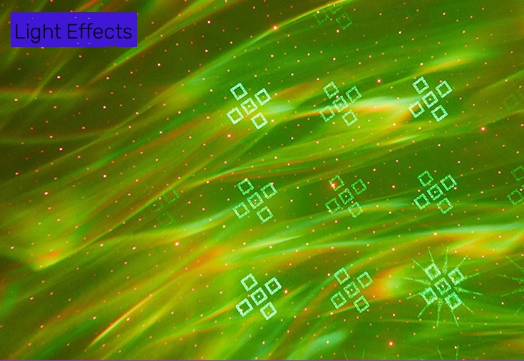 spotlights aurora