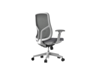 Support lombaire chaise pivotante humanscale monde différent chaise de bureau en maille blanc