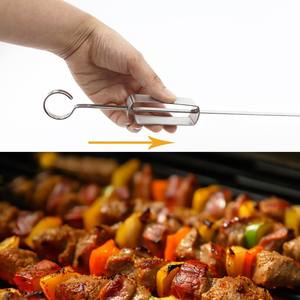 Brochetas y Tenedores para Barbacoa de Acero Inoxidable 430 (Tenedores para Cordero) - Diseño Minimalista Portátil de Alta Calidad para Exteriores - Product Image 2