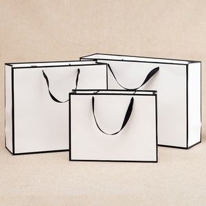 Bolsa de Papel para Ropa con Logotipo Personalizado, Bolsa de Papel para Compras al por Mayor, Económica - Product Image 3