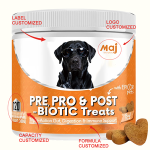 Suplemento Masticable Probiótico Natural OEM para Perros, Favorece la Salud Digestiva e Inmunológica, Suplemento Premium para el Cuidado de la Salud de las Mascotas - Product Image 2