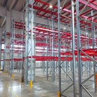 Étagère à palettes en acier galvanisé robuste, équipement de stockage industriel pour entrepôt, stockage de marchandises