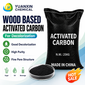 Charbon actif en poudre à base de bois, qualité alimentaire, pour la décoloration et la clarification de la bière, du vin et des spiritueux, OEM - Product Image 2