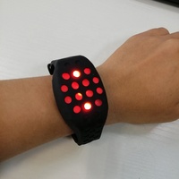Bracelet LED rechargeable avec minuterie RFID pour ordinateur, minuterie payante par heure, logiciel