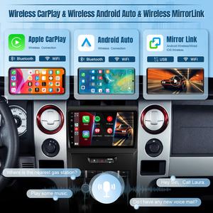 Radio para Auto con Pantalla Táctil IPS de 9 Pulgadas, Carplay, Estéreo, GPS, FM, Bluetooth, 2 DIN, Wifi, <span class=keywords><strong>Reproductor</strong></span> de Android para Ford F150 - Product Image 3