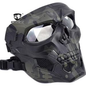 Maschera Tattica a Teschio Action Union, Protezione per Sport all'Aperto, Maschera Tattica Scheletrica per Giochi di Paintball e CS - Product Image 1