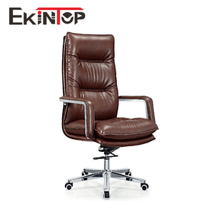 Di alta qualità in pelle marrone girevole esecutivo <span class=keywords><strong>sedia</strong></span> per ufficio - Product Image 5