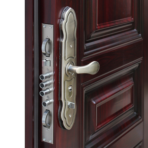 Porte de sécurité extérieure antivol en acier inoxydable, style moderne français, d'occasion, bon marché, finition de qualité, garantie 5 ans, marque <span class=keywords><strong>Suncity</strong></span> - Product Image 2