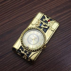 Lumières colorées Style animal rechargeable torche à gaz <span class=keywords><strong>briquet</strong></span> coque en métal allume-cigare pour hommes - Product Image 6