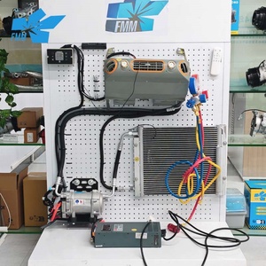 Pièces automobiles, climatisation électrique universelle pour Nissan Serena, Benz W210, Toyota Yaris, kit de compresseur 12v, pièce de rechange pour climatisation automobile - Product Image 3