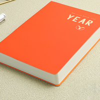 Carnet de notes A5 directement de l'usine, 180 pages, planificateur quotidien et journal de tâches, couverture en cuir avec style magnétique, en stock