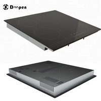 Layanan dukungan aplikasi ponsel 220V-240V 4 zona induksi Hob dalam 60cm untuk meja Logo cetak marmer buatan