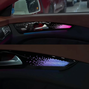 Kit de Lumière Ambiante LED d'Intérieur SJC 64 Couleurs pour <span class=keywords><strong>Mercedes</strong></span>-Benz <span class=keywords><strong>CLS</strong></span> W218, Éclairage Dynamique d'Ambiance Symphonie pour Bouches d'Aération 2012-2017 - Product Image 3