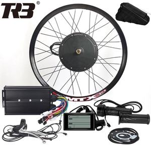 72V,1500W 3000W, 5000W Ebike 전기 자전거 기어드 허브 모터 방수 컨트롤러 변환 키트 배터리 포함 - Product Image 6