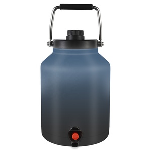 Botella de <span class=keywords><strong>agua</strong></span> de acero inoxidable de nuevo diseño 2023, válvula de <span class=keywords><strong>grifo</strong></span> incluida, jarra de <span class=keywords><strong>agua</strong></span> de 5l, <span class=keywords><strong>termo</strong></span> aislado al vacío <span class=keywords><strong>con</strong></span> <span class=keywords><strong>grifo</strong></span> - Product Image 5