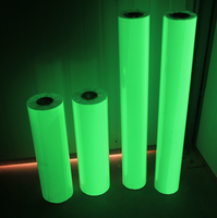 Material Luminiscente Autoadhesivo, Película Brillante en la Oscuridad, Papel Vinílico Luminoso Imprimible para Decoración