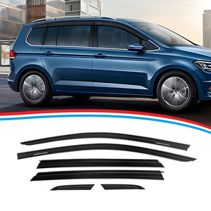 Déflecteurs de fenêtre de voiture <span class=keywords><strong>pare</strong></span>-pluie <span class=keywords><strong>pare</strong></span>-vent <span class=keywords><strong>pare</strong></span>-pluie porte <span class=keywords><strong>pare</strong></span>-<span class=keywords><strong>soleil</strong></span> pour camions chrome fenêtre visière pour Volkswagen <span class=keywords><strong>TOURAN</strong></span> - Product Image 3
