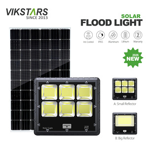 Lampu Sorot Tenaga Surya Daya Tinggi Terbaru <span class=keywords><strong>2026</strong></span> 100W 200W 300W 400W 500W 600W Grosir untuk Penerangan Luar Ruangan Pedesaan dan Perumahan - Product Image 5