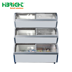 Vitrina Exhibidora de Alimentos Congelados de Alta Capacidad con Puerta de Vidrio, Congelador para Helados para Supermercados y Cafeterías - Product Image 6
