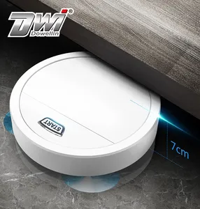 DWI Dowellin Vacuum Cleaning Robot with Slim Body Low Noise Floor Sweeper