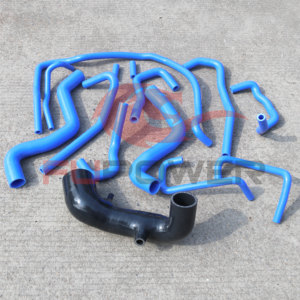 ท่อซิลิโคน Fit Nissan <span class=keywords><strong>Patrol</strong></span>/Safari <span class=keywords><strong>GR</strong></span> 3.0TD ZD30 Y61 14 ชิ้นท่อเทอร์โบ - Product Image 3